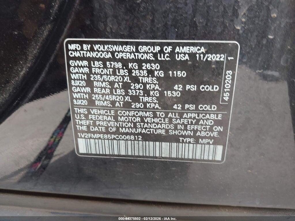1V2FMPE85PC006812 2023 VOLKSWAGEN ID.4 photo no. 9