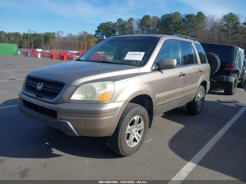 2HKYF18553H545240 2003 HONDA PILOT photo no. 2