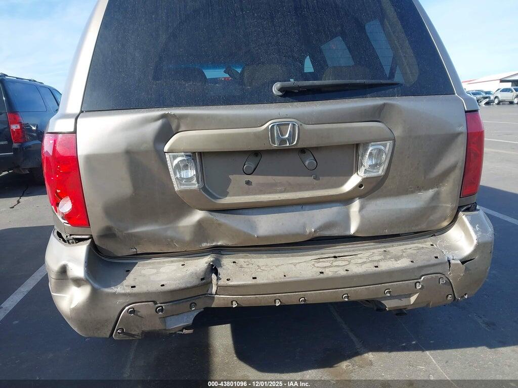 2HKYF18553H545240 2003 HONDA PILOT photo no. 6
