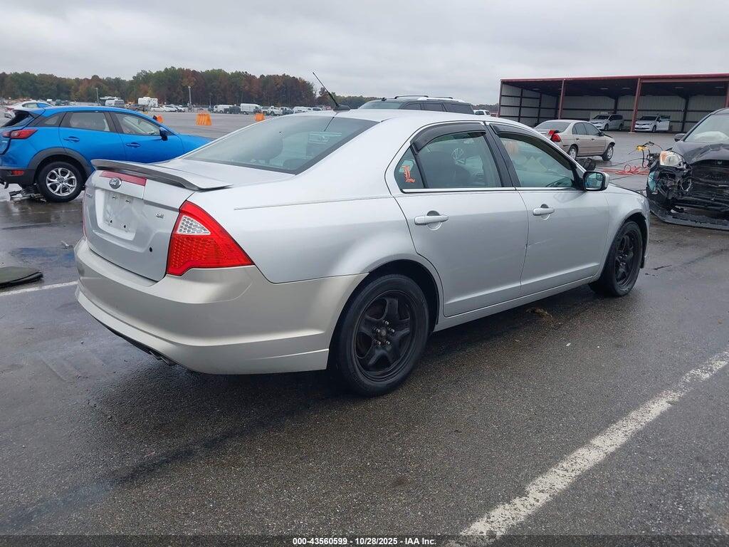 3FAHP0HA3BR153766 2011 FORD FUSION photo no. 4