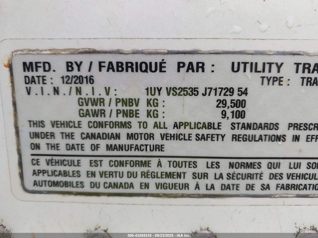 1UYVS2535J7172954 2018 UTILITY TRAILER MFG UNKNOWN photo no. 9