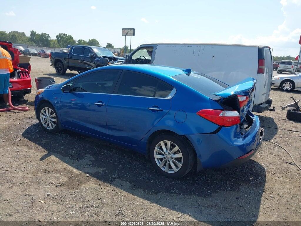 KNAFX4A89E5057063 2014 KIA FORTE photo no. 3