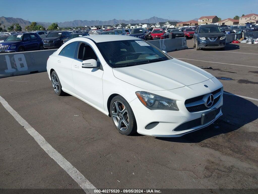 WDDSJ4EB0JN637052 2018 MERCEDES-BENZ CLA 250 photo no. 1