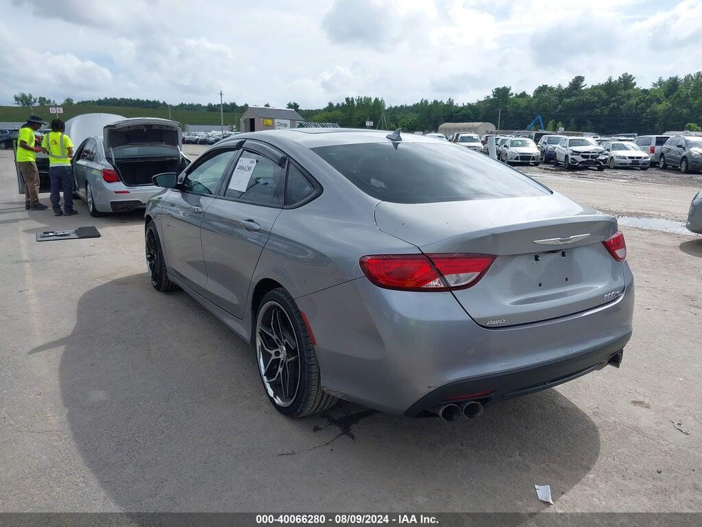 1C3CCCDGXFN544003 2015 CHRYSLER 200 photo no. 3