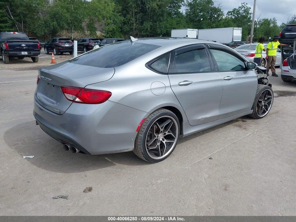 1C3CCCDGXFN544003 2015 CHRYSLER 200 photo no. 4