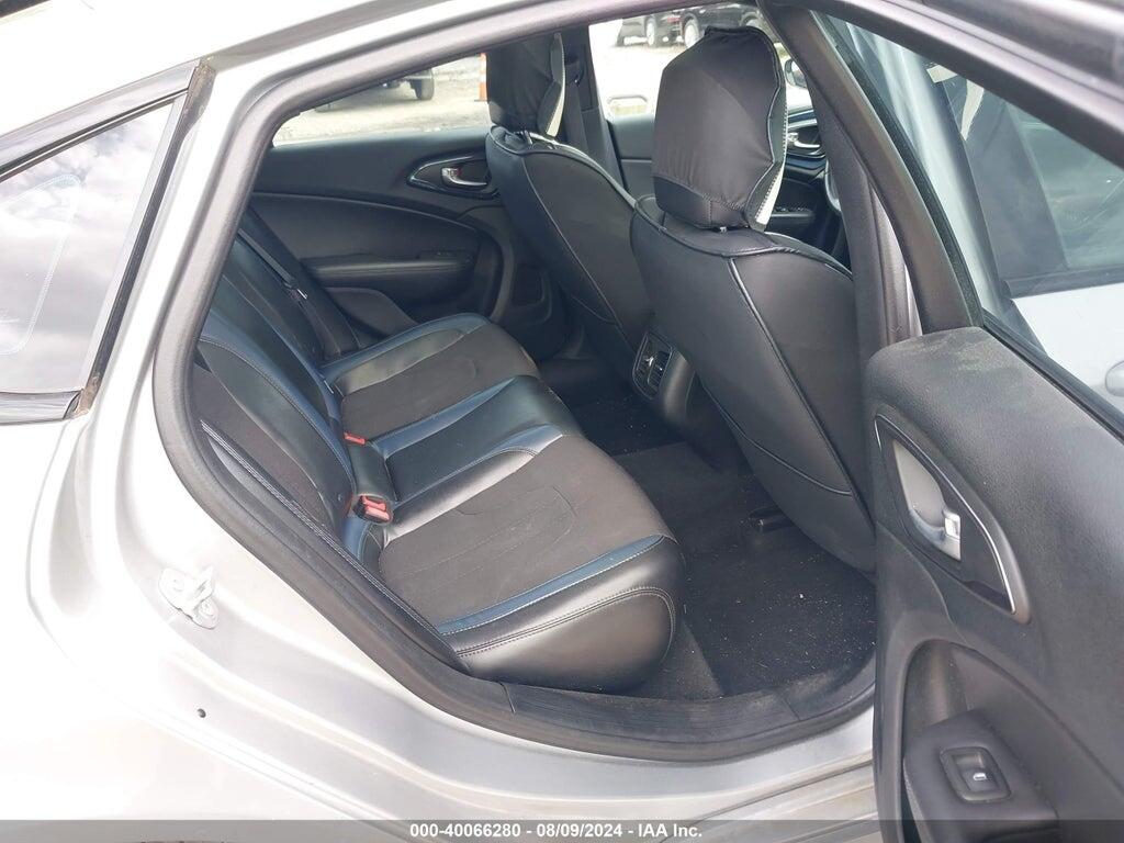 1C3CCCDGXFN544003 2015 CHRYSLER 200 photo no. 8