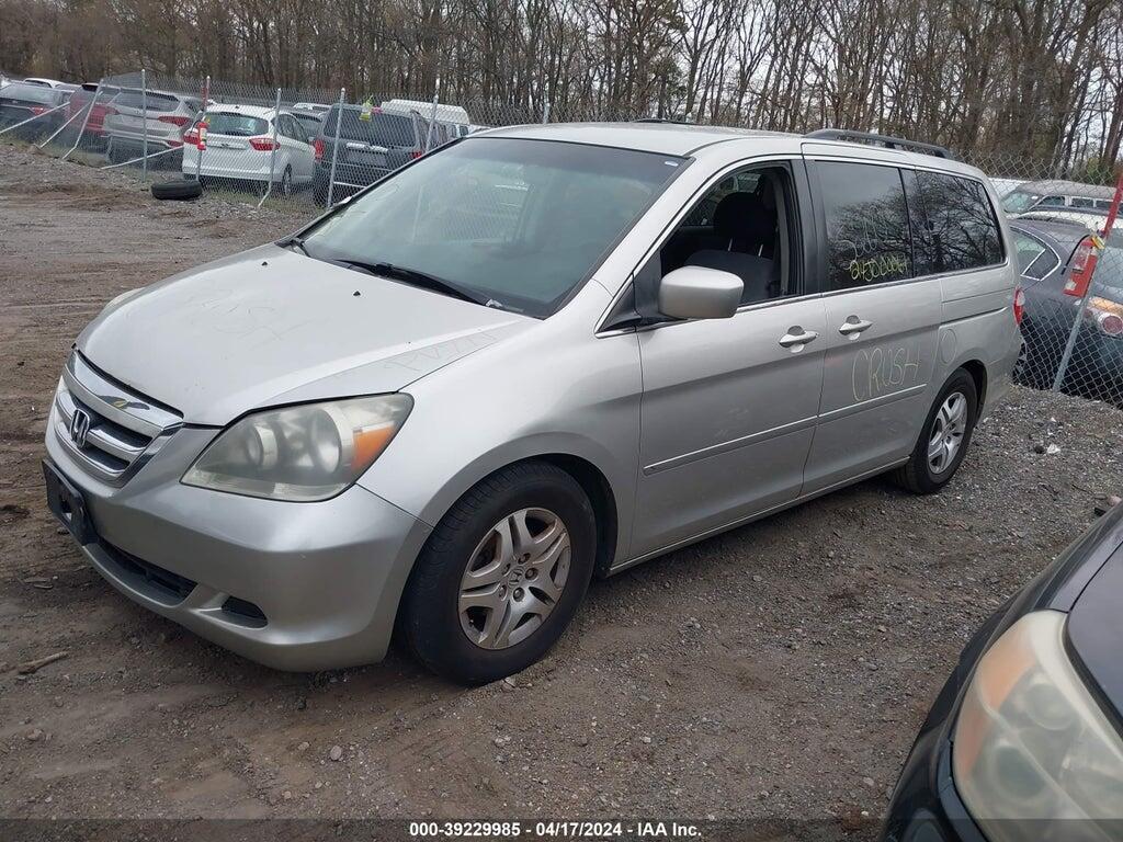 5FNRL38487B450871 2007 HONDA ODYSSEY photo no. 2
