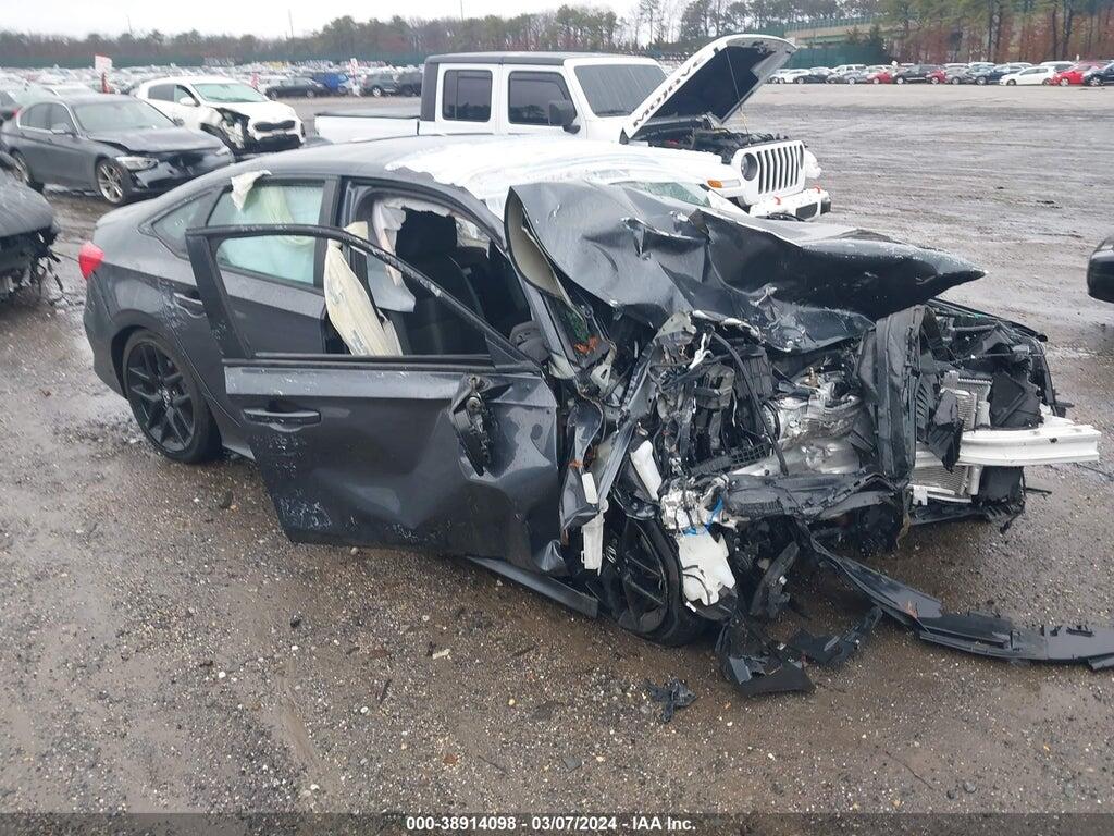 2HGFE2F55NH592445 2022 HONDA CIVIC photo no. 1