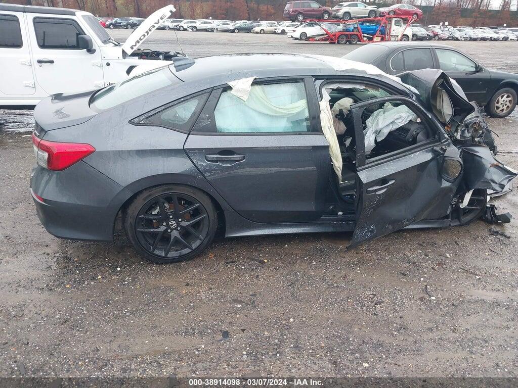 2HGFE2F55NH592445 2022 HONDA CIVIC photo no. 12