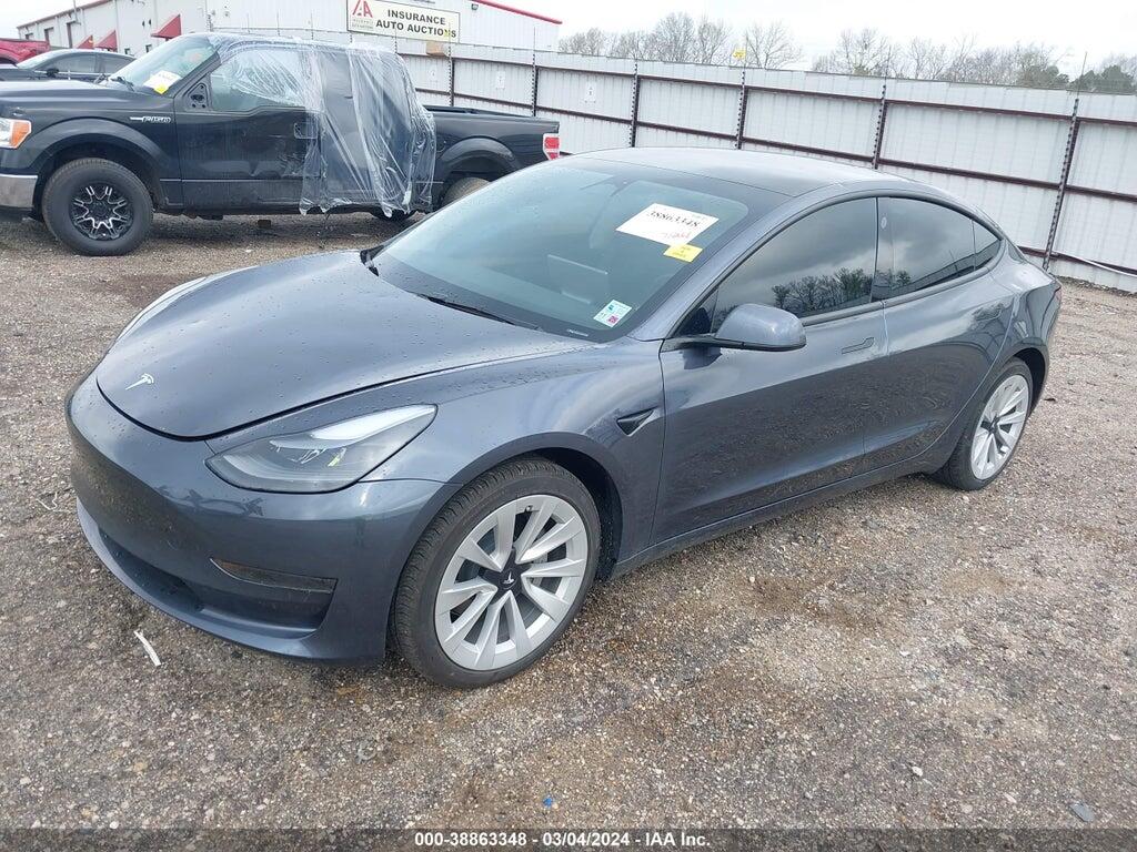 5YJ3E1EA0PF677082 2023 TESLA MODEL 3 photo no. 2