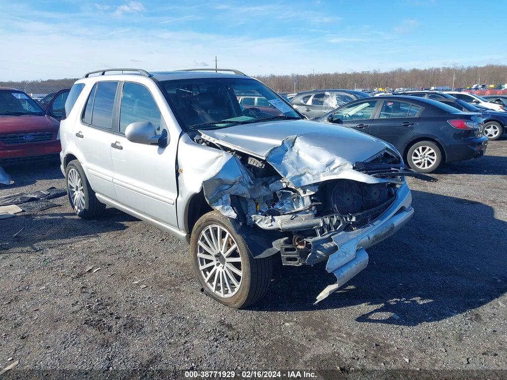 4JGAB54E41A232075 2001 MERCEDES-BENZ ML 320 photo no. 1