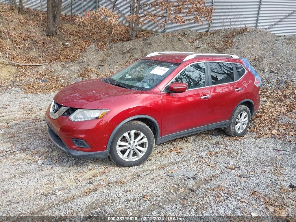 KNMAT2MV8FP543884 2015 NISSAN ROGUE photo no. 2