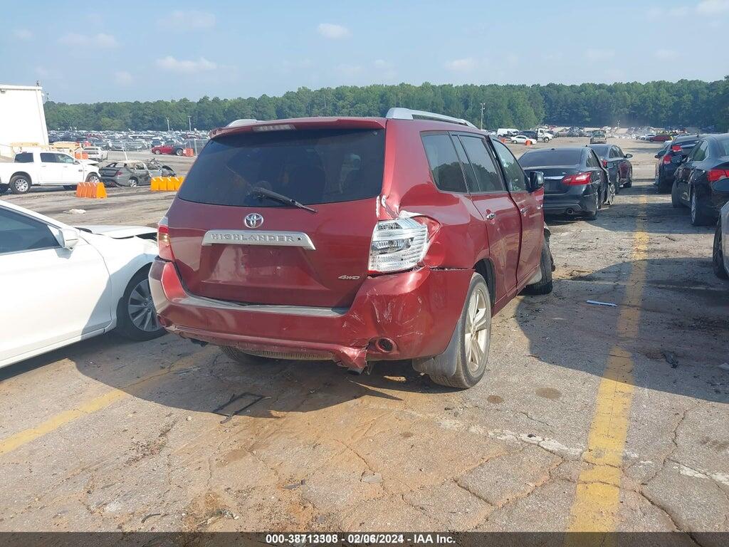 5TDDK3EH7AS011975 2010 TOYOTA HIGHLANDER photo no. 4