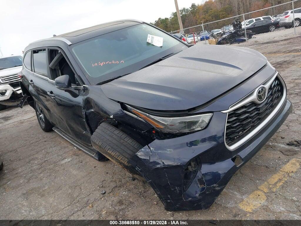 5TDKDRAH6PS021948 2023 TOYOTA HIGHLANDER photo no. 1