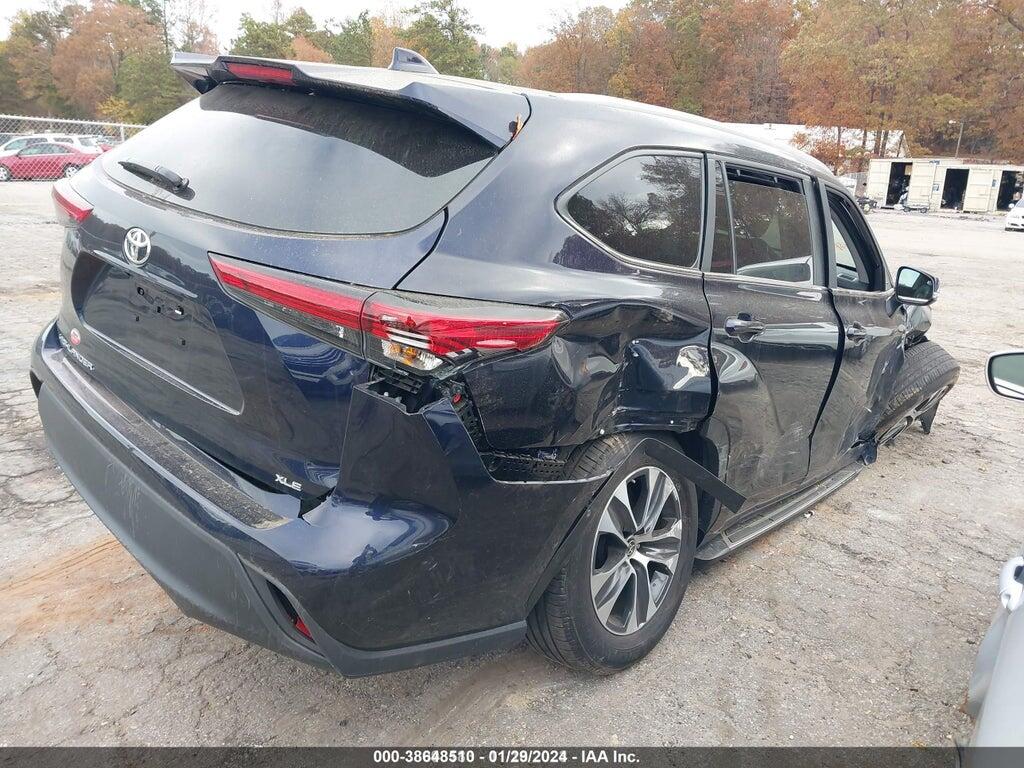 5TDKDRAH6PS021948 2023 TOYOTA HIGHLANDER photo no. 4