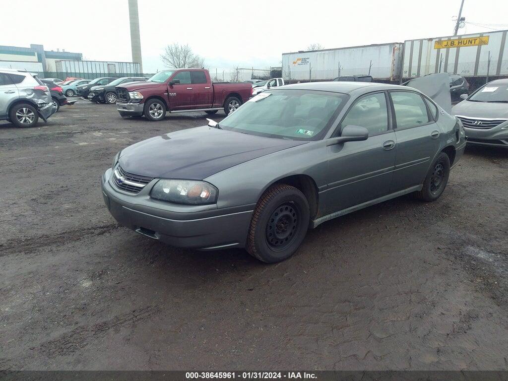 2G1WF52E349292603 2004 CHEVROLET IMPALA photo no. 2