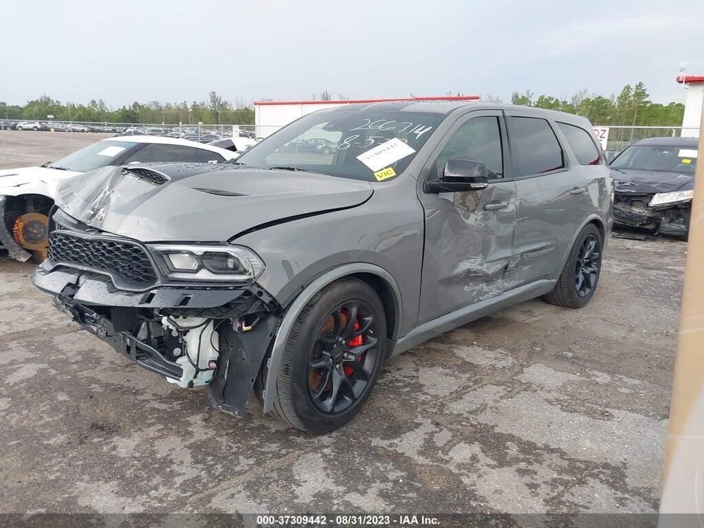 1C4SDJH97MC605742 2021 DODGE DURANGO photo no. 2