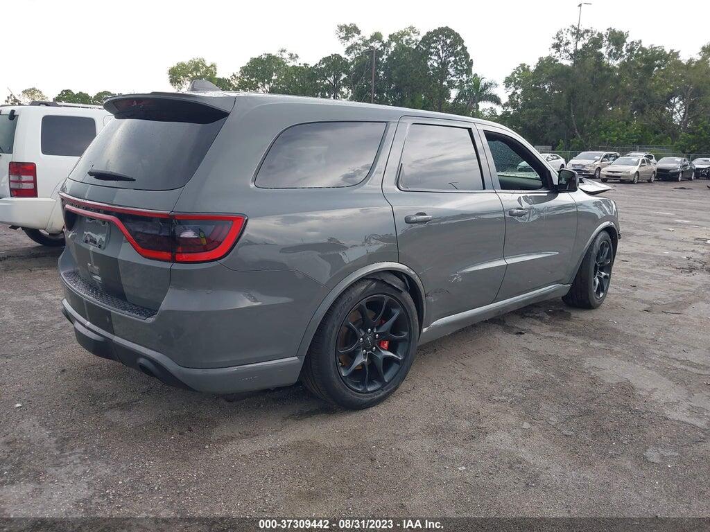 1C4SDJH97MC605742 2021 DODGE DURANGO photo no. 4