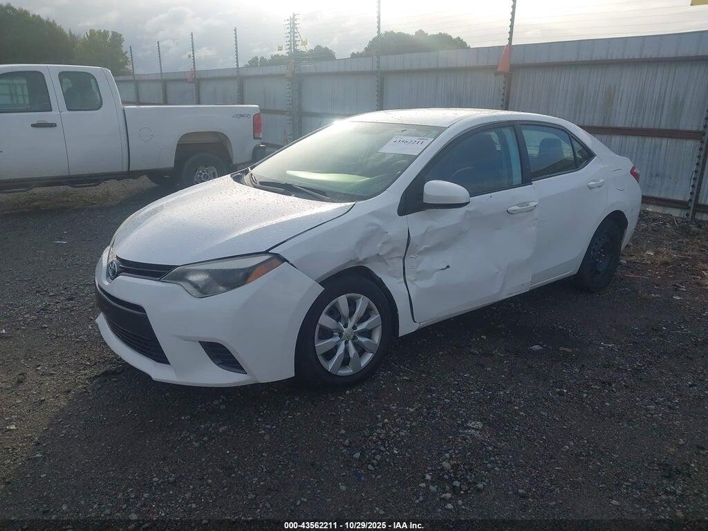 2T1BURHEXGC517128 2016 TOYOTA COROLLA photo no. 2