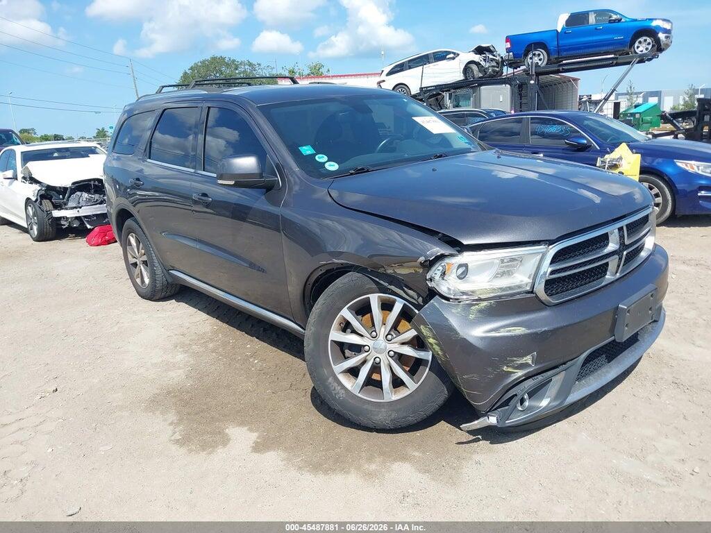 1C4RDJDG2GC341028 2016 DODGE DURANGO photo no. 1