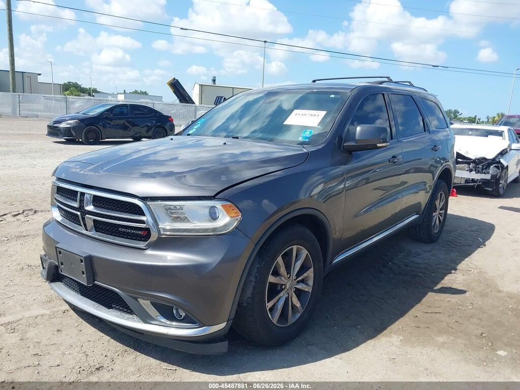 1C4RDJDG2GC341028 2016 DODGE DURANGO photo no. 2