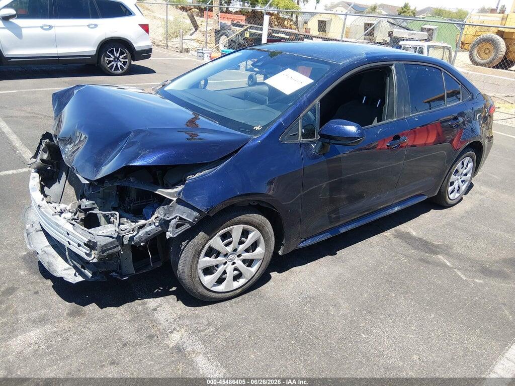 5YFEPRAE6LP103921 2020 TOYOTA COROLLA photo no. 2