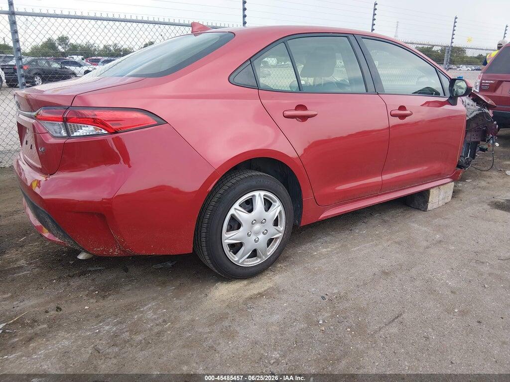 JTDEPMAE2MJ176065 2021 TOYOTA COROLLA photo no. 4