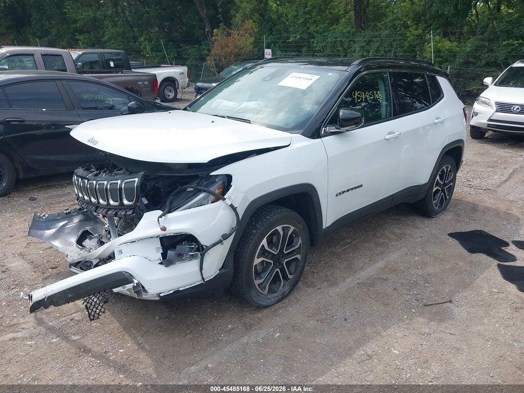 3C4NJDCB5NT135007 2022 JEEP COMPASS photo no. 2