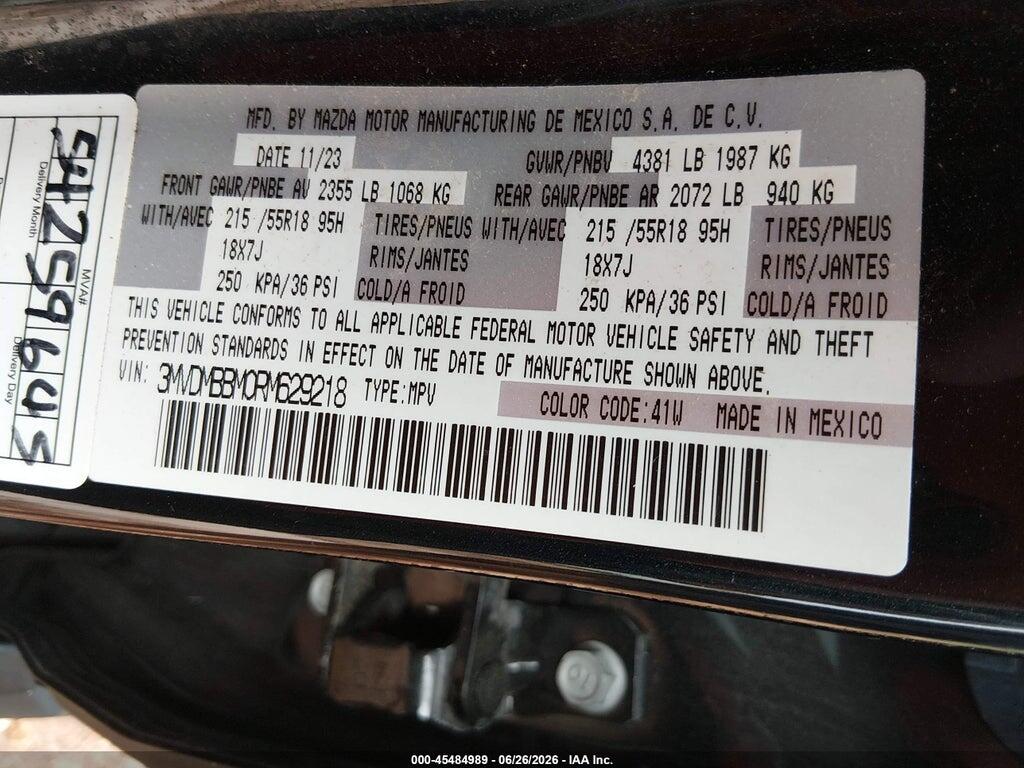 3MVDMBBM0RM629218 2024 MAZDA CX-30 photo no. 9