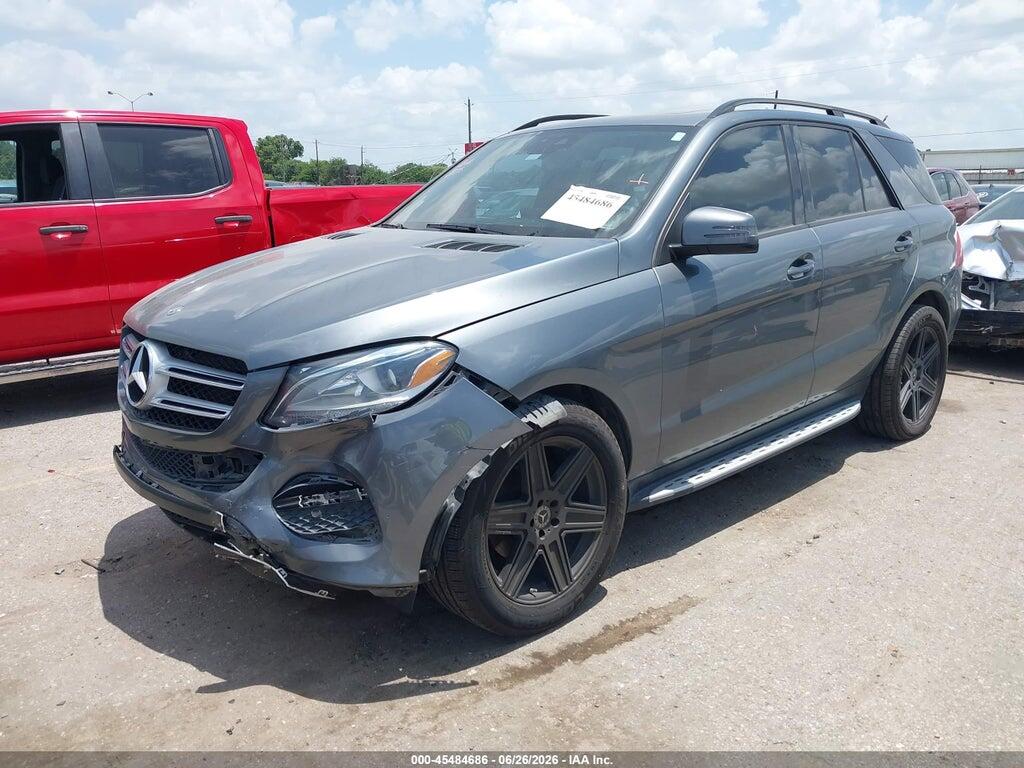 4JGDA5JBXJB177443 2018 MERCEDES-BENZ GLE 350 photo no. 2