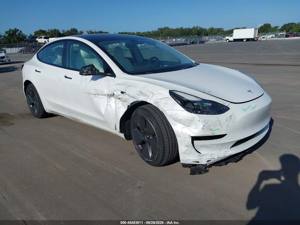 5YJ3E1EA2PF423681 2023 TESLA MODEL 3 photo no. 1