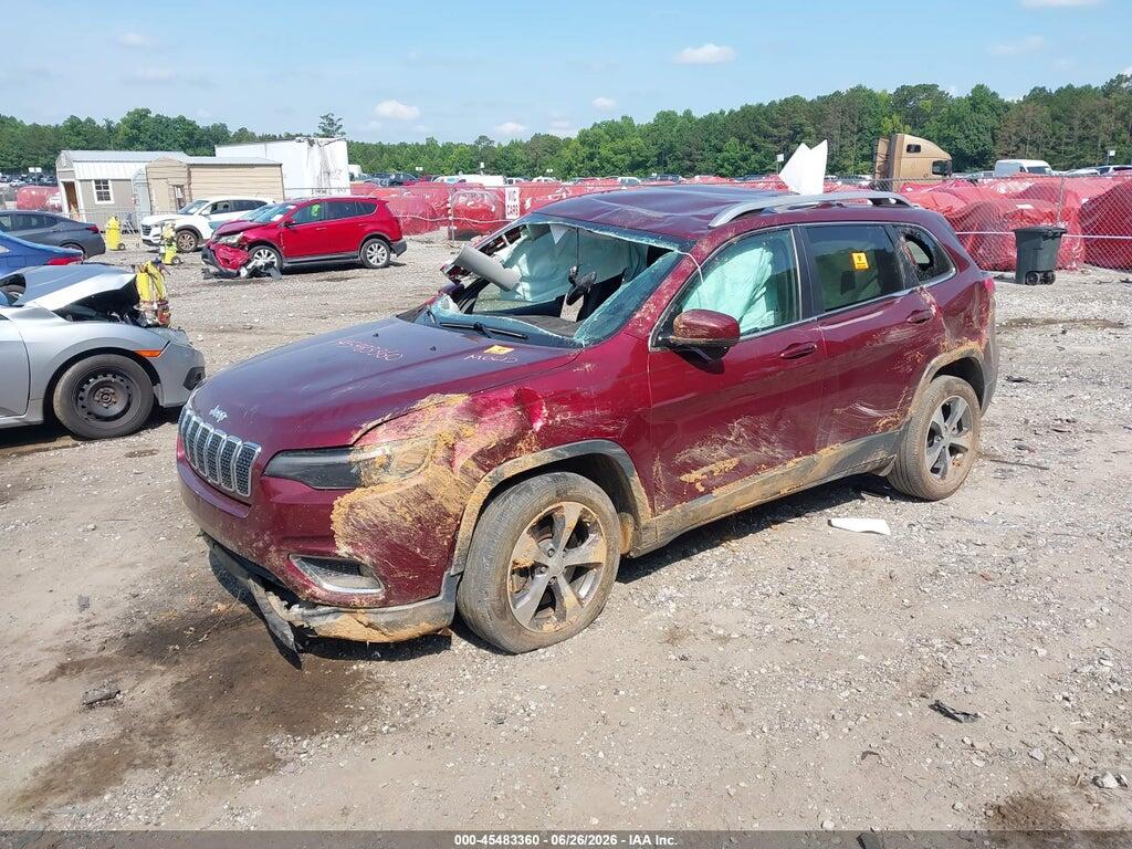 1C4PJLDB4KD444115 2019 JEEP CHEROKEE photo no. 2
