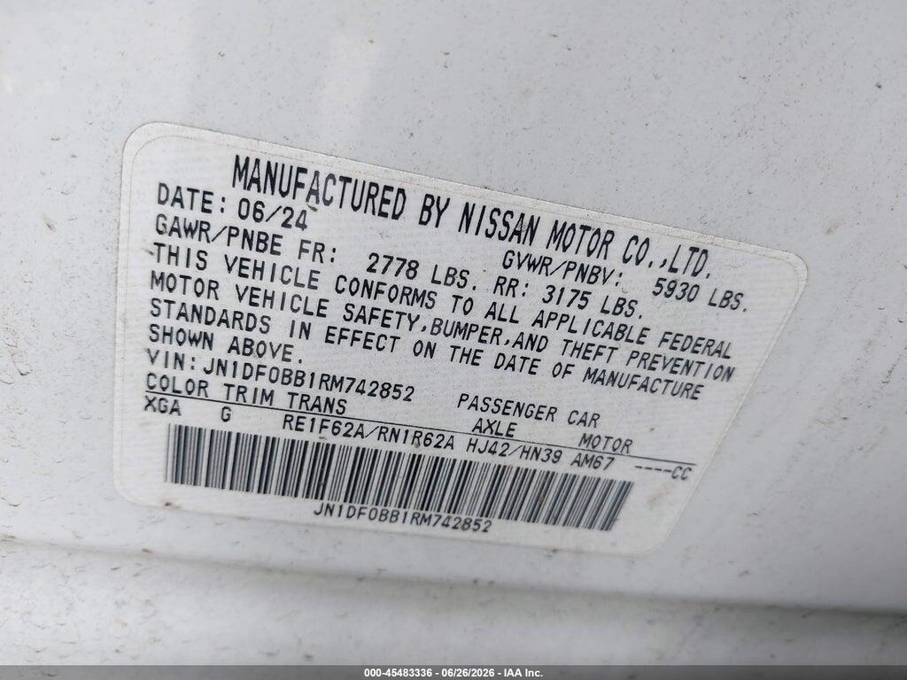JN1DF0BB1RM742852 2024 NISSAN ARIYA photo no. 9