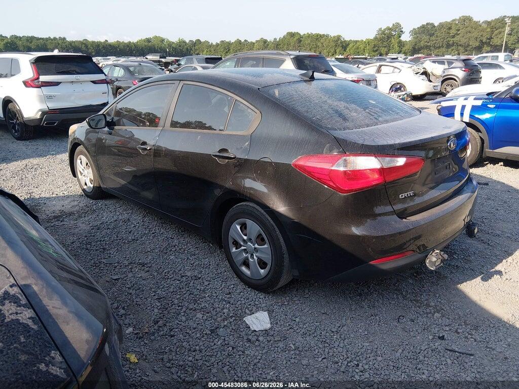 KNAFK4A62G5438835 2016 KIA FORTE photo no. 3