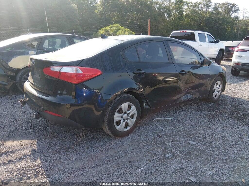 KNAFK4A62G5438835 2016 KIA FORTE photo no. 4