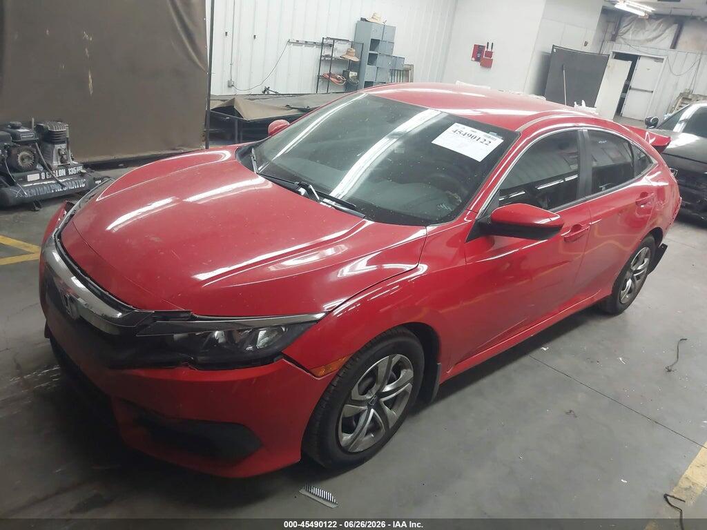 2HGFC2F53HH517396 2017 HONDA CIVIC photo no. 2