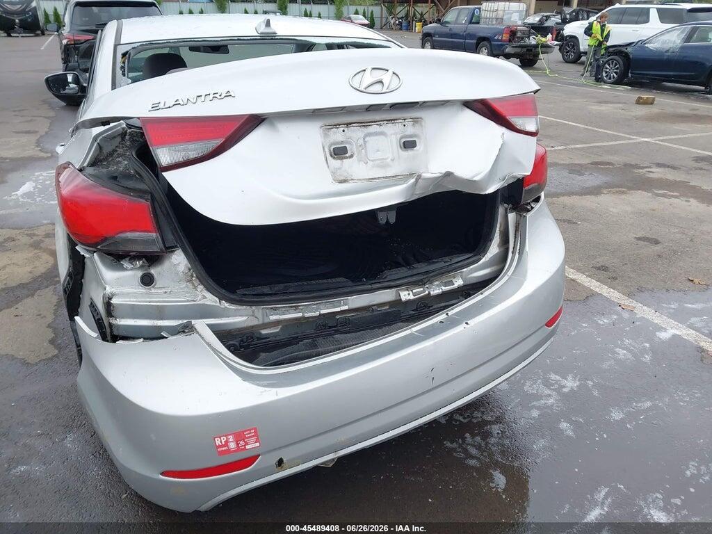 5NPDH4AE1GH662856 2016 HYUNDAI ELANTRA photo no. 6