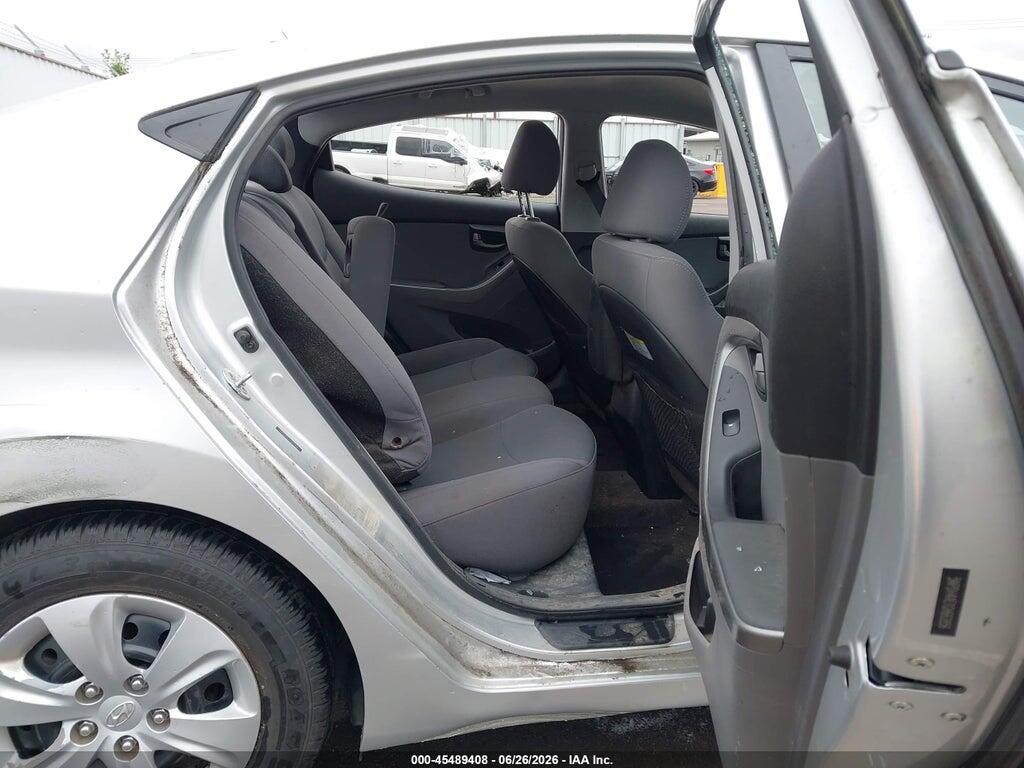 5NPDH4AE1GH662856 2016 HYUNDAI ELANTRA photo no. 8