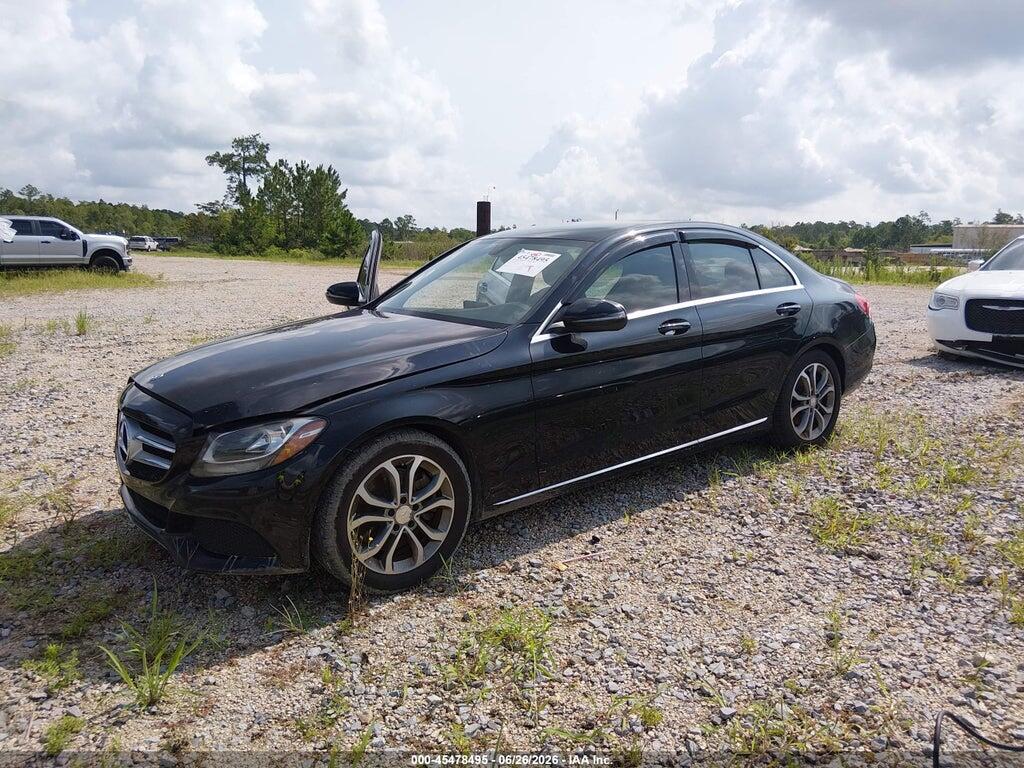 55SWF4JB7GU174495 2016 MERCEDES-BENZ C 300 photo no. 2