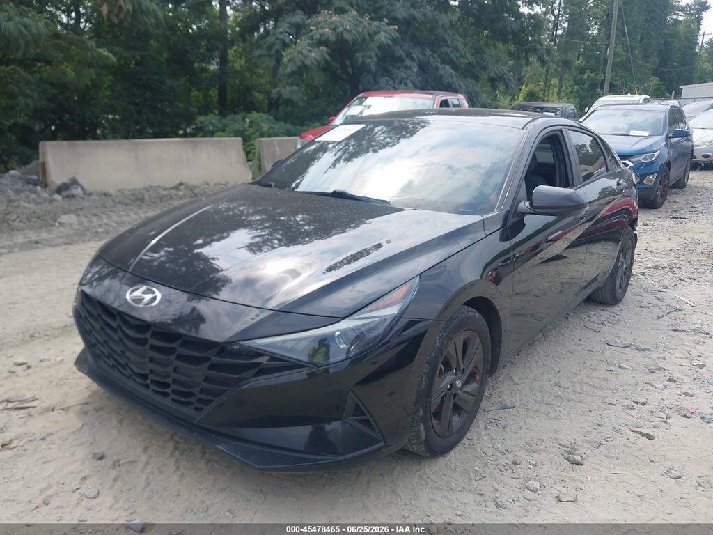 KMHLM4AG0MU127362 2021 HYUNDAI ELANTRA photo no. 2