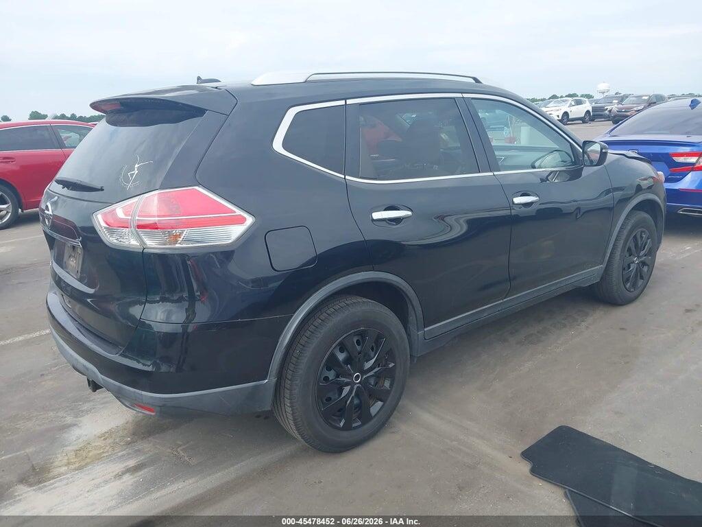 KNMAT2MT9GP634436 2016 NISSAN ROGUE photo no. 4