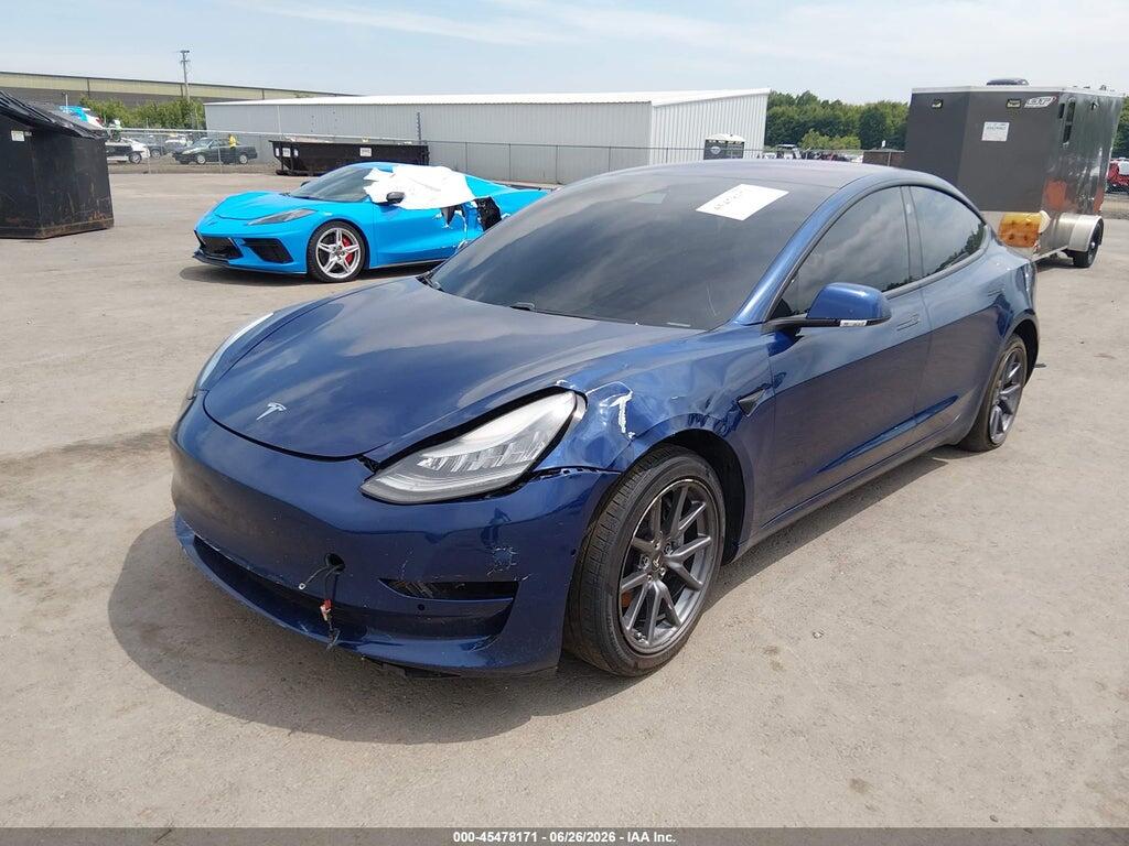 5YJ3E1EA1JF155388 2018 TESLA MODEL 3 photo no. 2