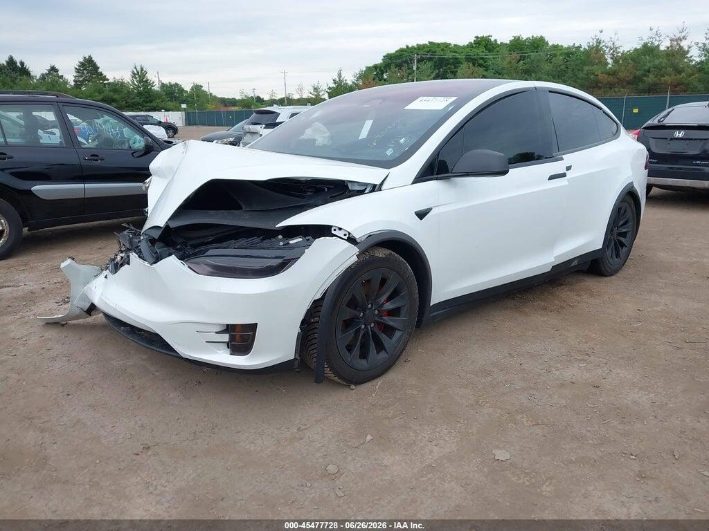 5YJXCDE22KF189648 2019 TESLA MODEL X photo no. 2
