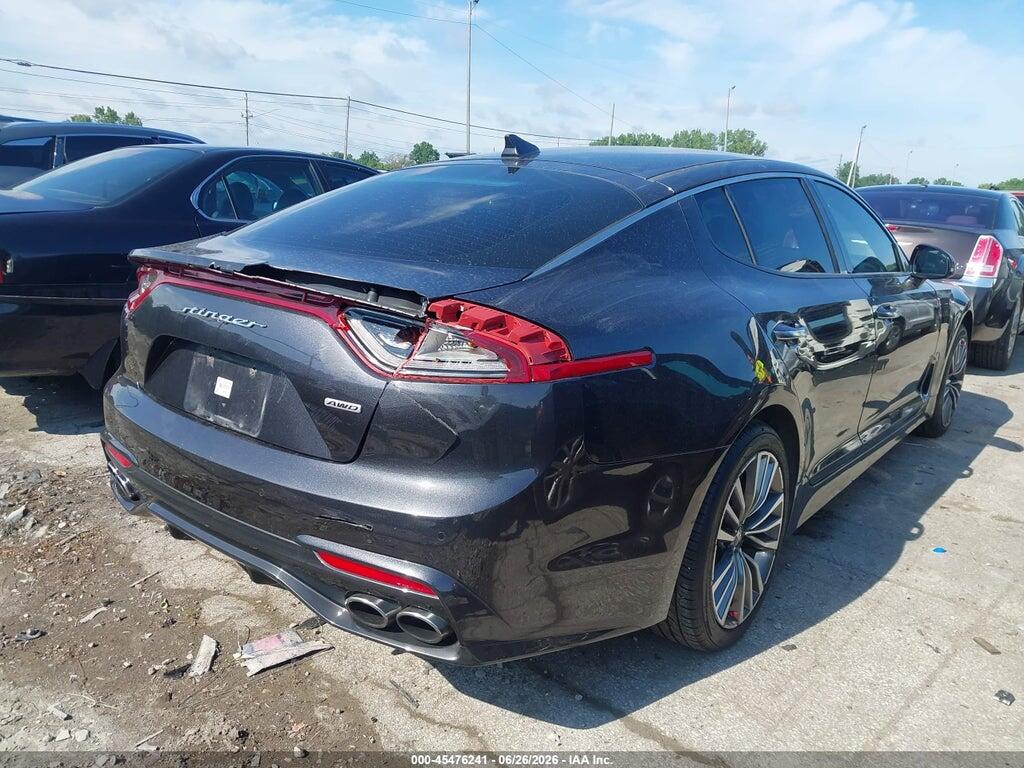 KNAE15LA2K6059729 2019 KIA STINGER photo no. 4