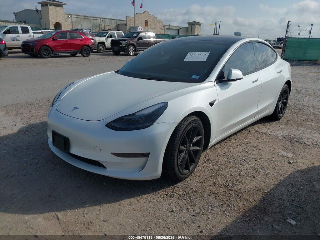 5YJ3E1EB8NF135041 2022 TESLA MODEL 3 photo no. 2