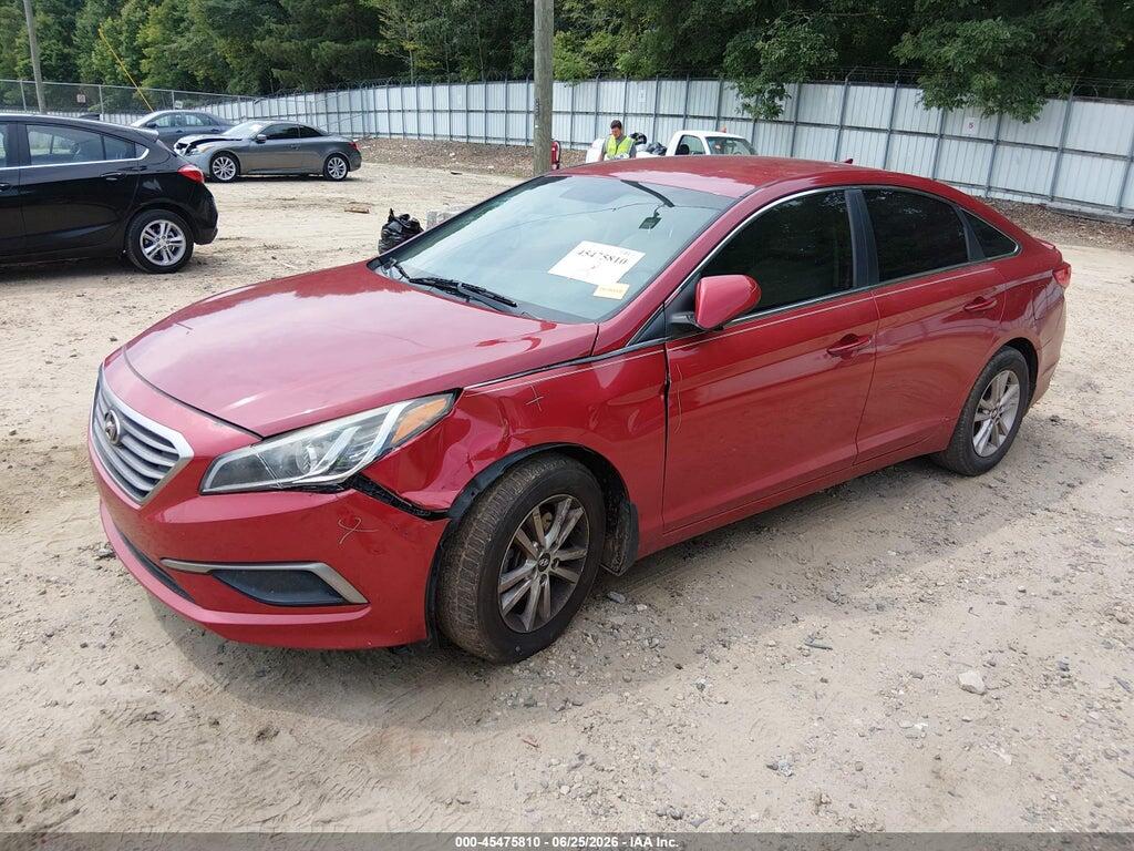 5NPE24AF8HH519595 2017 HYUNDAI SONATA photo no. 2