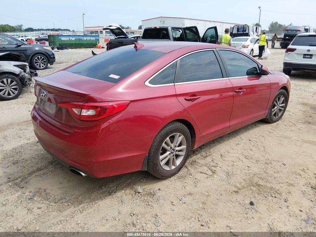 5NPE24AF8HH519595 2017 HYUNDAI SONATA photo no. 4