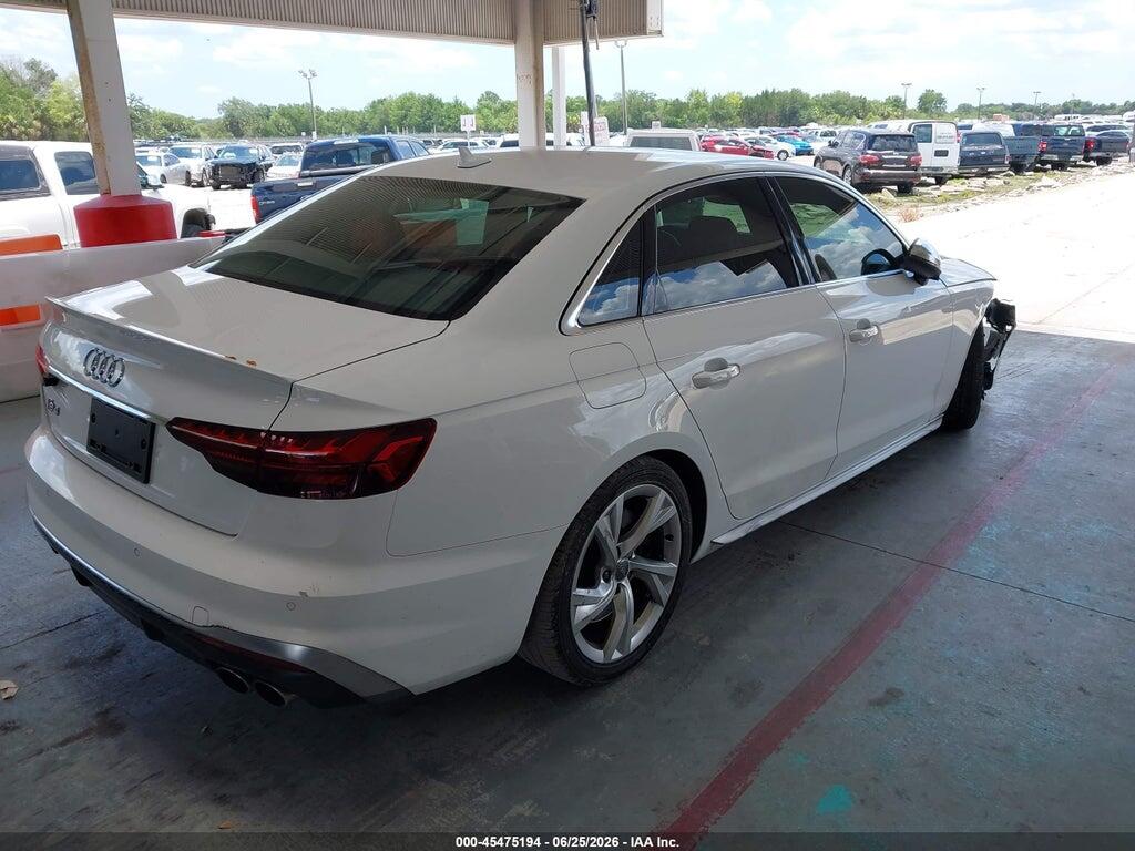 WAUB4AF45LA052068 2020 AUDI S4 photo no. 4