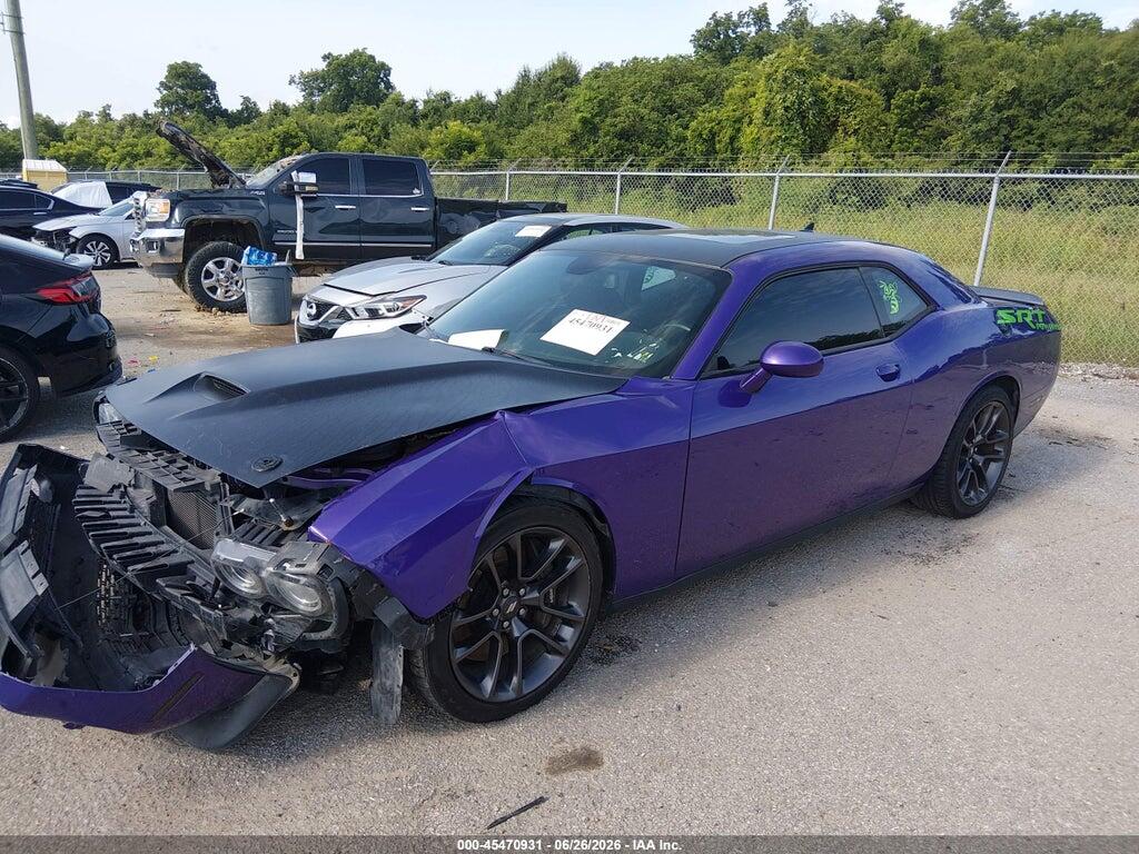 2C3CDZFJ4JH287866 2018 DODGE CHALLENGER photo no. 2