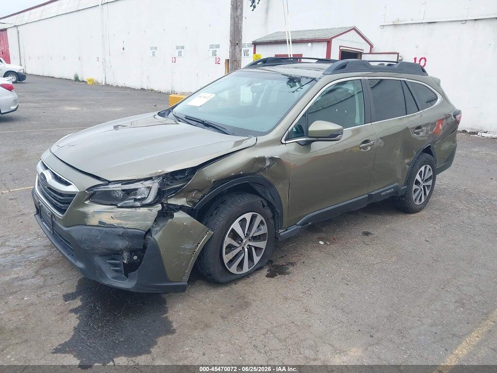 4S4BTAFC9M3201855 2021 SUBARU OUTBACK photo no. 2
